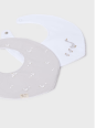 MAYORAL NEWBORN ZESTAW DWÓCH ŚLINIACZKÓW DLA NIEMOWLĘCIA 9073/33