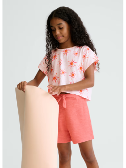 MAYORAL KRÓTKIE SPODENKI DLA DZIEWCZYNKI KORALOWE  6206/58