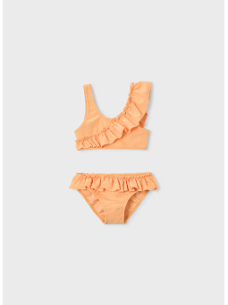 MAYORAL STRÓJ KĄPIELOWY DWUCZĘSCIOWY DLA DZIEWCZYNKI  Z FALBANKĄ 3733