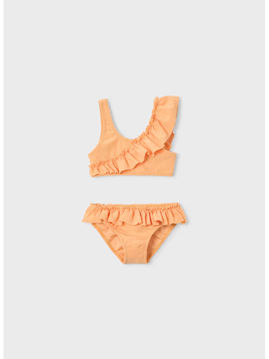 MAYORAL STRÓJ KĄPIELOWY DWUCZĘSCIOWY DLA DZIEWCZYNKI  Z FALBANKĄ 3733