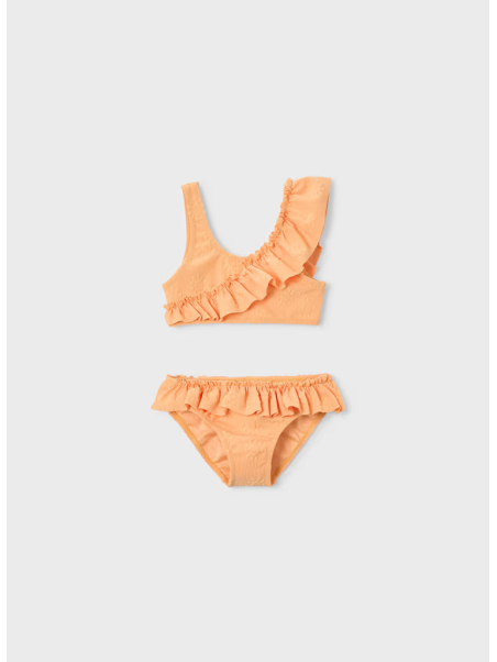 MAYORAL STRÓJ KĄPIELOWY DWUCZĘSCIOWY DLA DZIEWCZYNKI  Z FALBANKĄ 3733