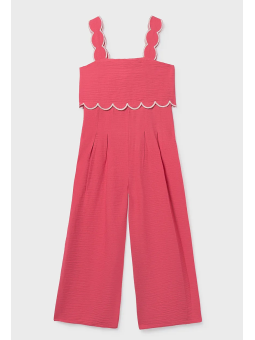 MAYORAL KOMBINEZON DLA DZIEWCZYNKI NA RAMIĄCZKACH KORALOWY 6872/78