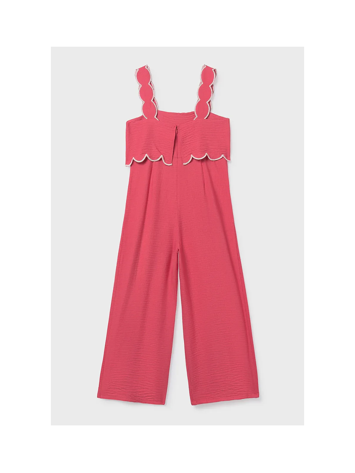 MAYORAL KOMBINEZON DLA DZIEWCZYNKI NA RAMIĄCZKACH KORALOWY 6872/78