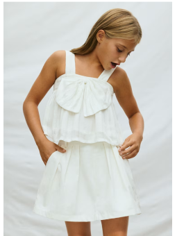 MAYORAL SPÓDNICO SPODENKI DLA DZIEWCZYNKI KREM 6902/34