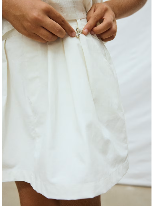 MAYORAL SPÓDNICO SPODENKI DLA DZIEWCZYNKI KREM 6902/34