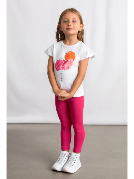 MAYORAL KOMPLET DLA DZIEWCZYNKI BLUZKA LEGINSY 3726/95