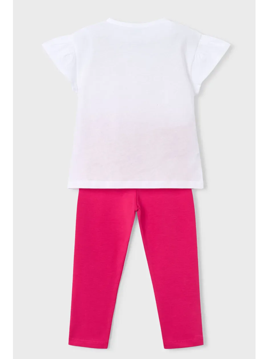 MAYORAL KOMPLET DLA DZIEWCZYNKI BLUZKA LEGINSY 3726/95