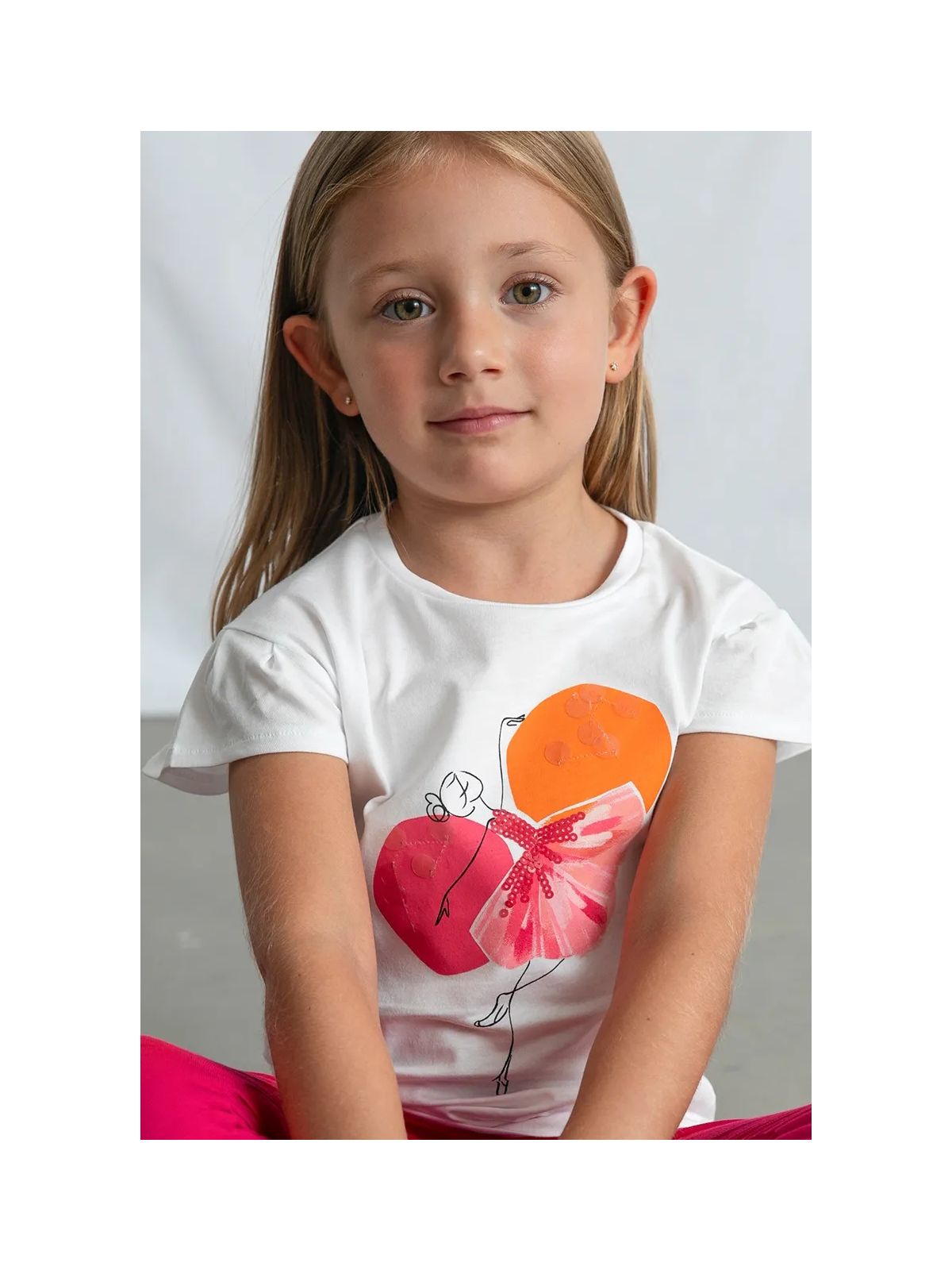 MAYORAL KOMPLET DLA DZIEWCZYNKI BLUZKA LEGINSY 3726/95