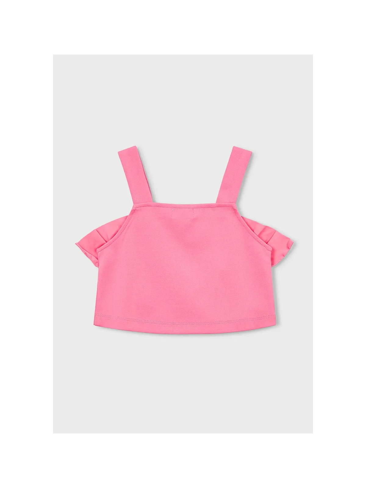 MAYORAL BLUZKA TOP LETNI DLA DZIEWCZYNKI Z MARSZCZENIAMI 3025/40