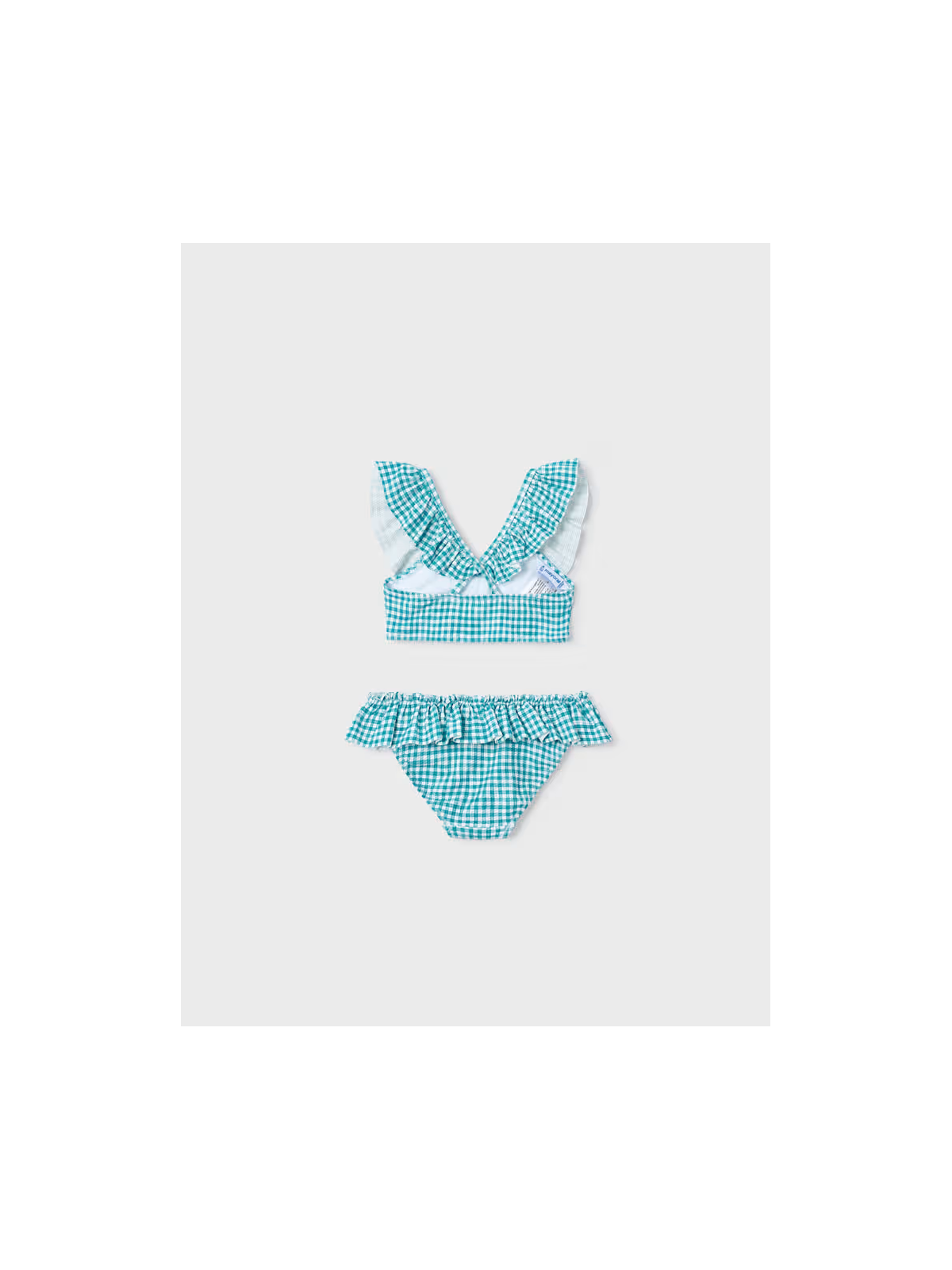 MAYORAL STRÓJ KĄPIELOWY DWUCZĘSCIOWY DLA DZIEWCZYNKI  Z FALBANKĄ 3734/44