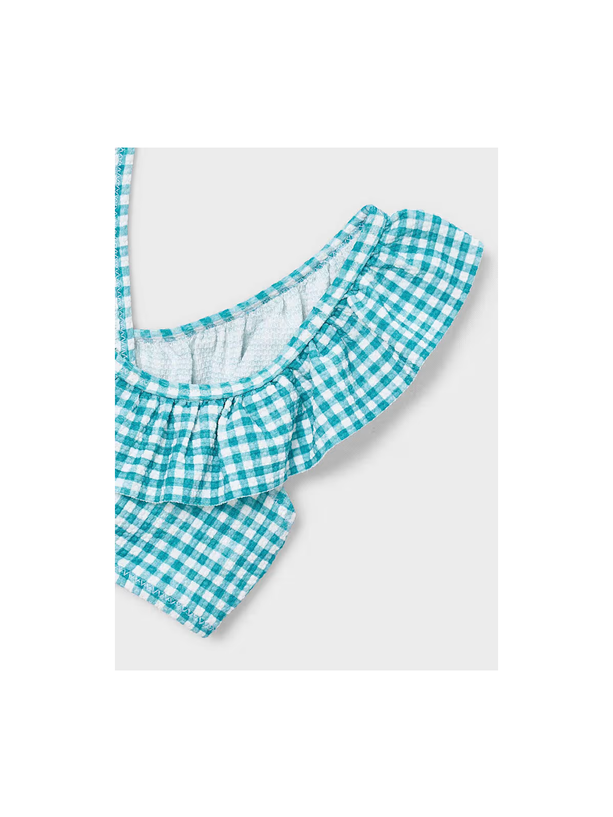 MAYORAL STRÓJ KĄPIELOWY DWUCZĘSCIOWY DLA DZIEWCZYNKI  Z FALBANKĄ 3734/44