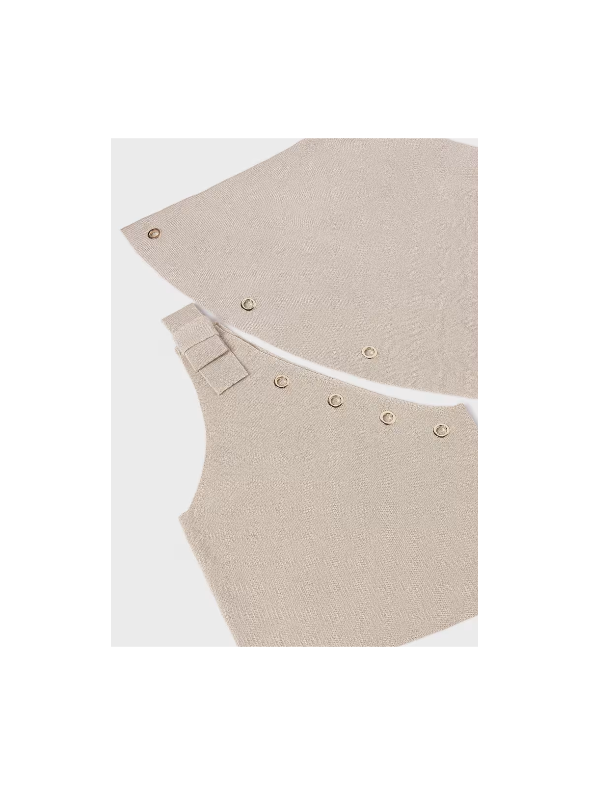 MAYORAL KOMPLET DLA DZIEWCZYNKI BLUZKA NA JEDNO RAMIĘ I SPÓDNICZKA 6918/14