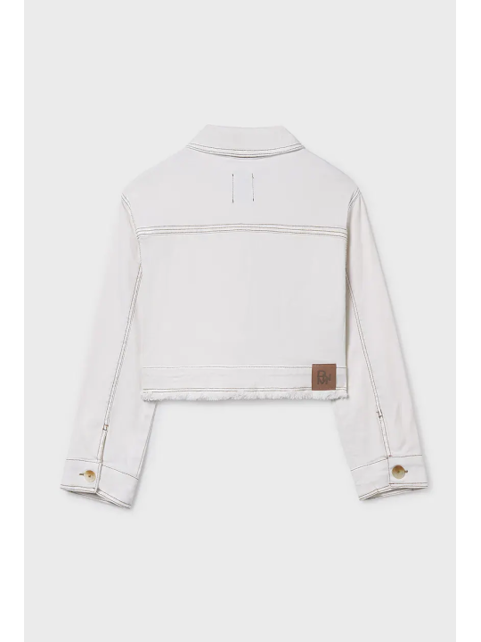 MAYORAL KURTKA KATANA JEANS DLA DZIEWCZYNKI KREM 6407/94