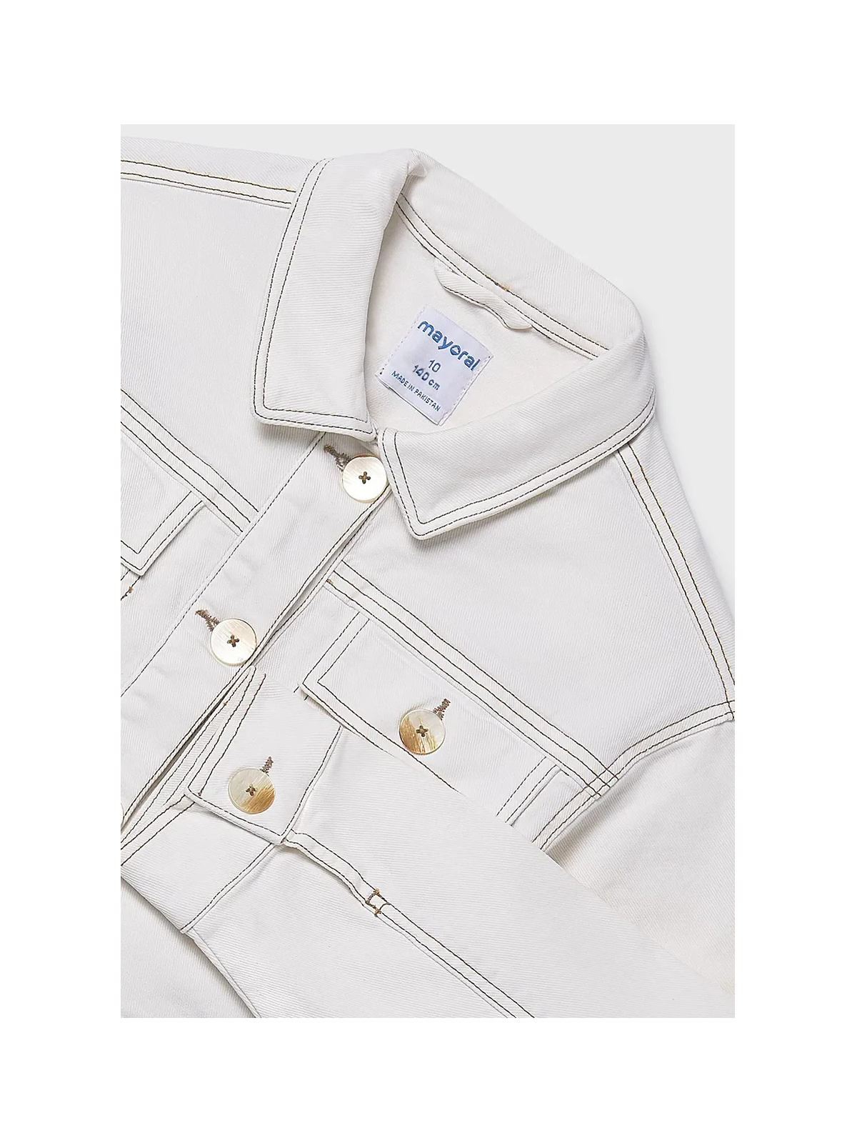 MAYORAL KURTKA KATANA JEANS DLA DZIEWCZYNKI KREM 6407/94