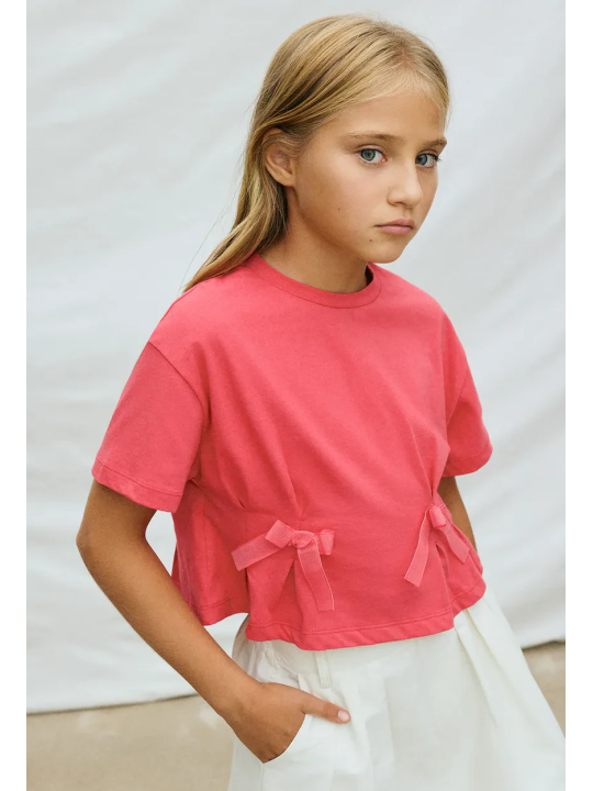 MAYORAL BLUZKA KOSZULKA NA KRÓTKI RĘKAW DLA DZIEWCZYNKI 6004/10
