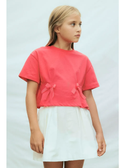 MAYORAL BLUZKA KOSZULKA NA KRÓTKI RĘKAW DLA DZIEWCZYNKI 6004/10