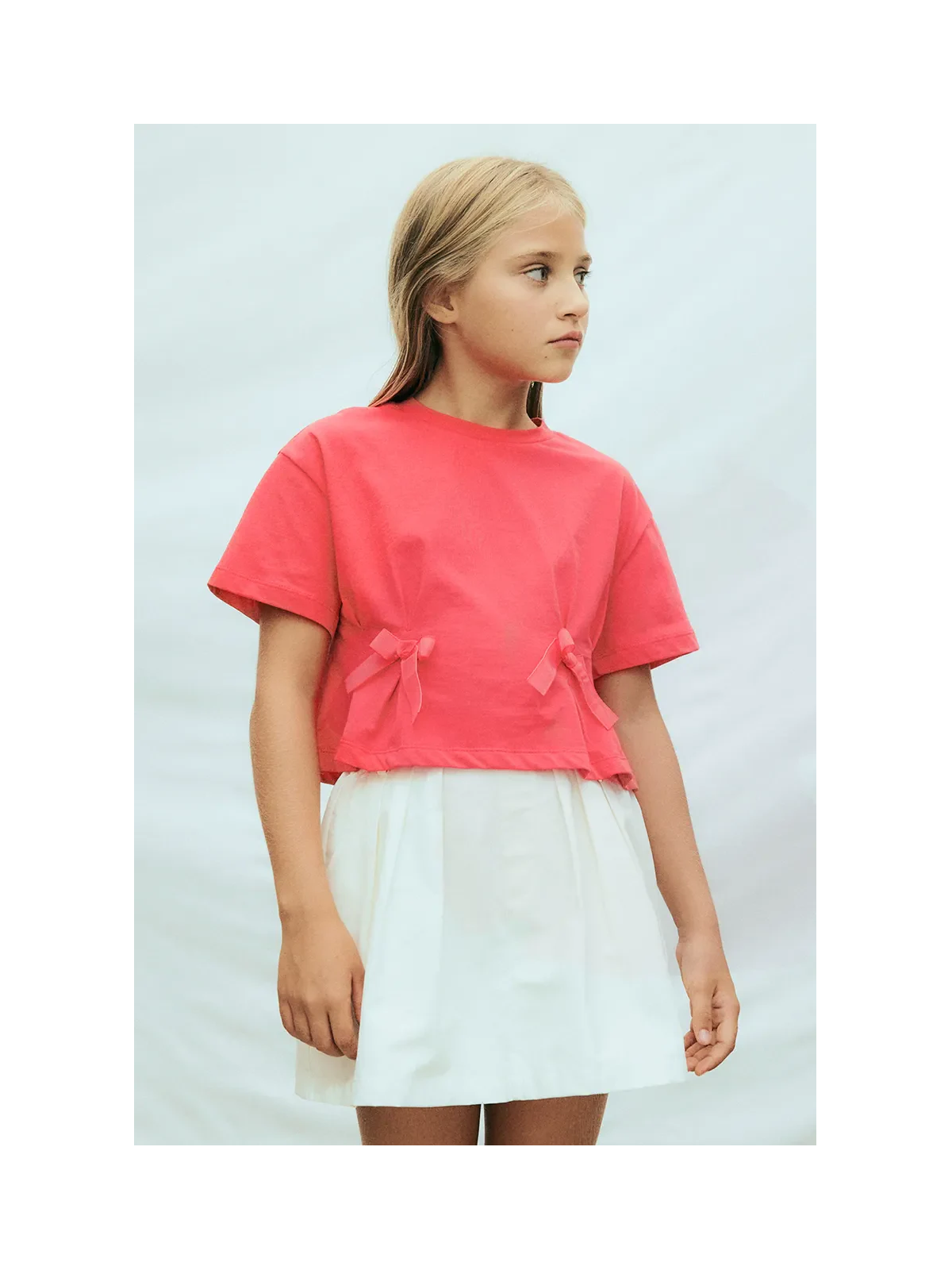 MAYORAL BLUZKA KOSZULKA NA KRÓTKI RĘKAW DLA DZIEWCZYNKI 6004/10