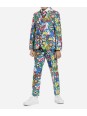 OPPOSUITS KOLOROWY GARNITUR DLA CHŁOPCA SUPER MARIO 3-CZĘŚCIOWY MARYNARKA , SPODNIE I KRAWAT OSBO-0017