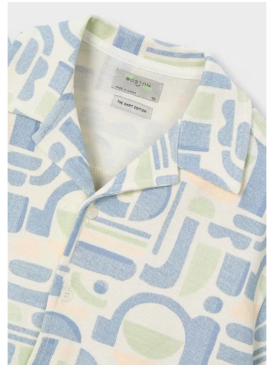 MAYORAL KOSZULA DLA CHŁOPCA THE BOSTON KIDS 6178/405