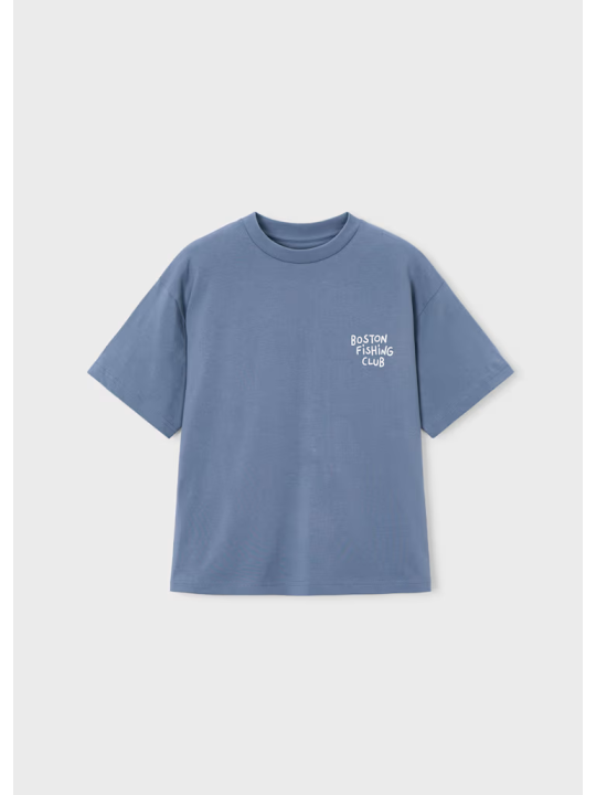 MAYORAL T-SHIRT BLUZKA KOSZULKA NA KRÓTKI RĘKAW THE BOSTON KIDS 6042/405