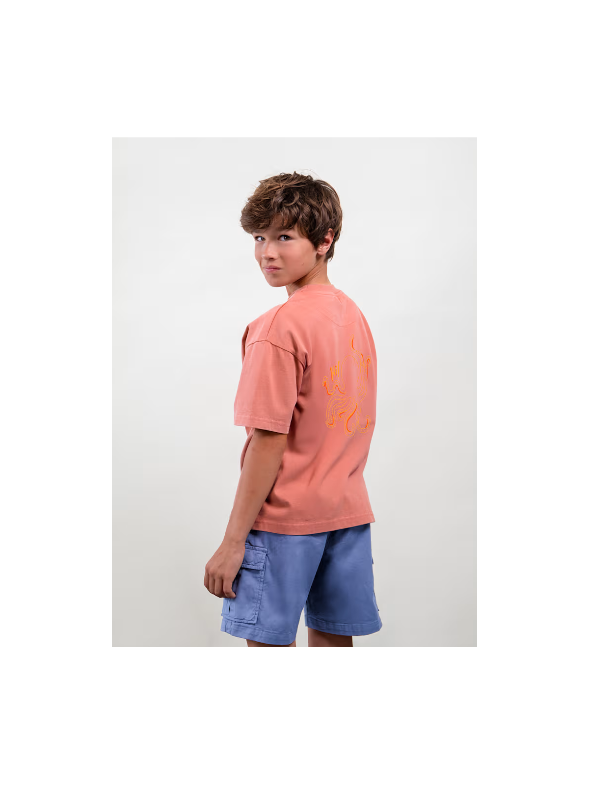 MAYORAL T-SHIRT BLUZKA KOSZULKA NA KRÓTKI RĘKAW THE BOSTON KIDS 6047/332