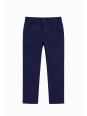 KARA CETIN  SPODNIE CHINO MATERIAŁOWE DLA CHŁOPCA GRANAT KARACETIN