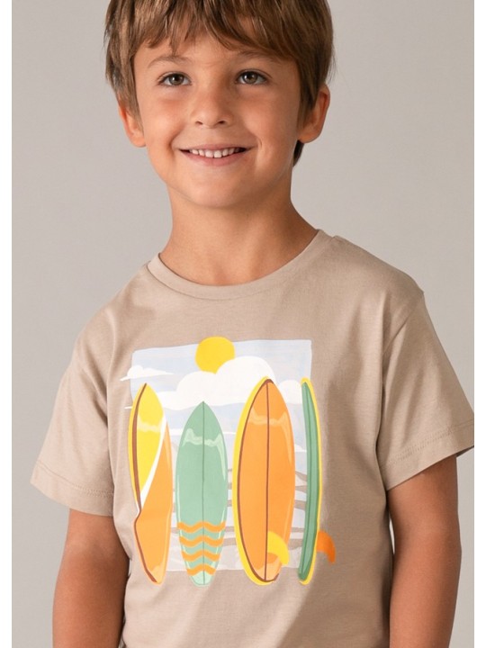 MAYORAL KOMPLET DLA CHŁOPCA DWIE KOSZULKI  PLUS SPODENKI 3603/27