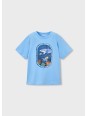 MAYORAL T-SHIRT KOSZULKA NA KRÓTKI RĘKAW DLA CHŁOPCA PRINT NADRUK 3079/89