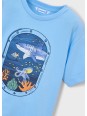 MAYORAL T-SHIRT KOSZULKA NA KRÓTKI RĘKAW DLA CHŁOPCA PRINT NADRUK 3079/89