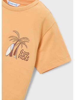 MAYORAL T-SHIRT KOSZULKA NA KRÓTKI RĘKAW DLA CHŁOPCA PRINT NADRUK 3063/61