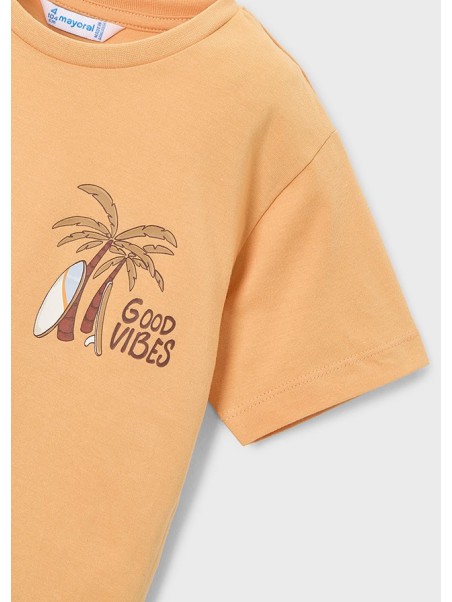 MAYORAL T-SHIRT KOSZULKA NA KRÓTKI RĘKAW DLA CHŁOPCA PRINT NADRUK 3063/61