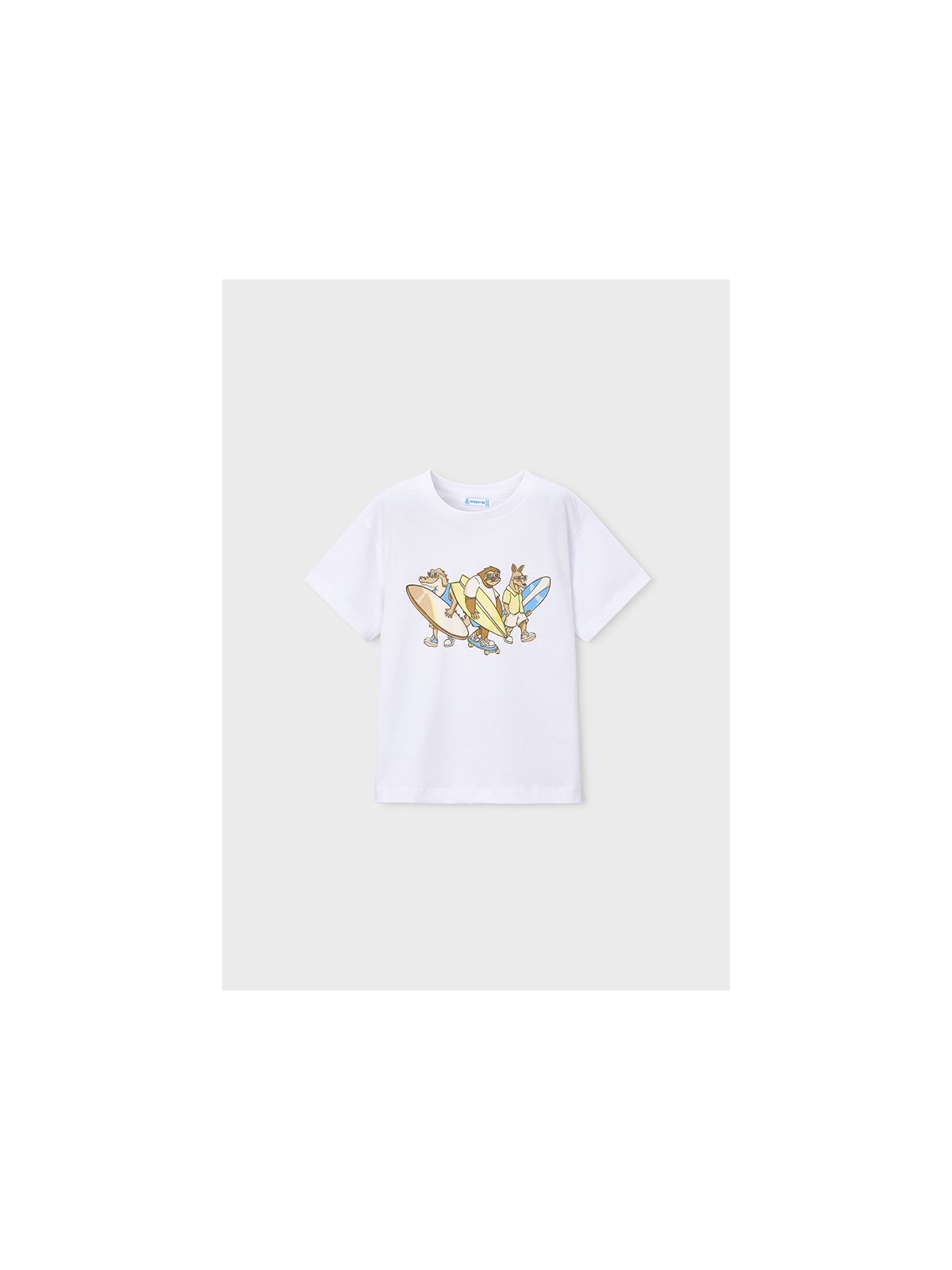 MAYORAL T-SHIRT KOSZULKA NA KRÓTKI RĘKAW DLA CHŁOPCA PRINT NADRUK 3063