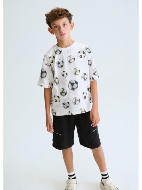 MAYORAL NUKUTAVAKE  KOSZULKA BLUZKA NA KRÓTKI RĘKAW DLA CHŁOPCA 6038/39