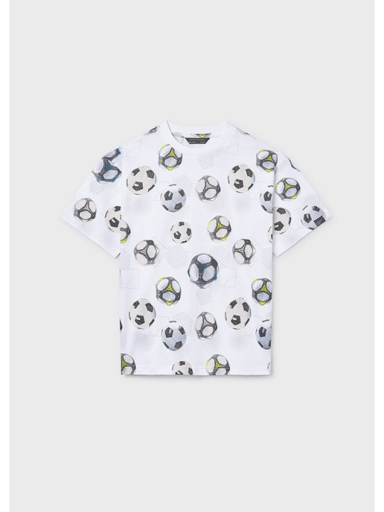 MAYORAL NUKUTAVAKE  KOSZULKA BLUZKA NA KRÓTKI RĘKAW DLA CHŁOPCA 6038/39