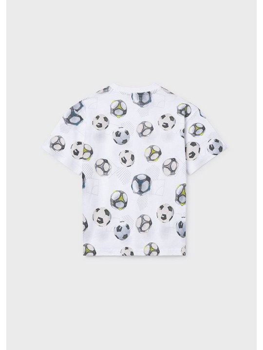 MAYORAL NUKUTAVAKE  KOSZULKA BLUZKA NA KRÓTKI RĘKAW DLA CHŁOPCA 6038/39