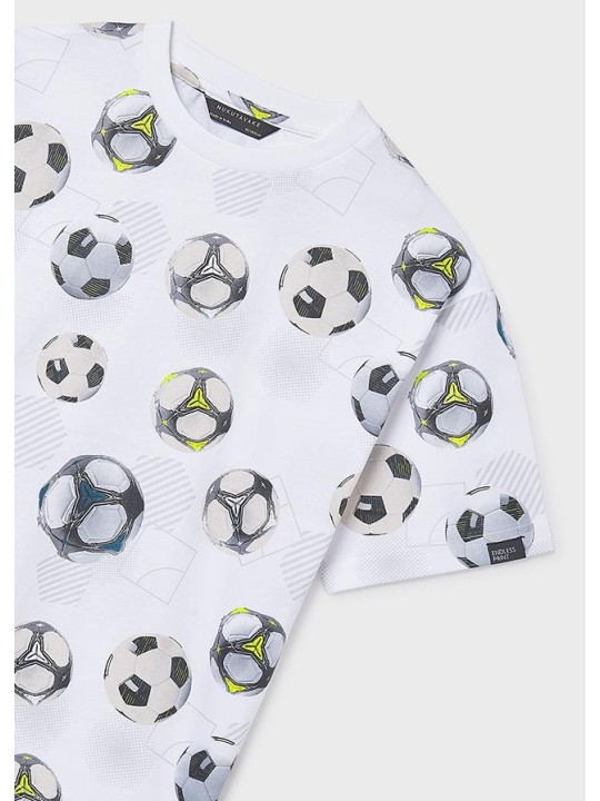 MAYORAL NUKUTAVAKE  KOSZULKA BLUZKA NA KRÓTKI RĘKAW DLA CHŁOPCA 6038/39