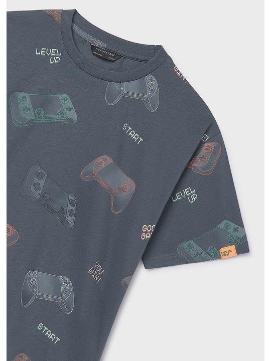 MAYORAL NUKUTAVAKE  KOSZULKA BLUZKA NA KRÓTKI RĘKAW DLA CHŁOPCA 6038/38