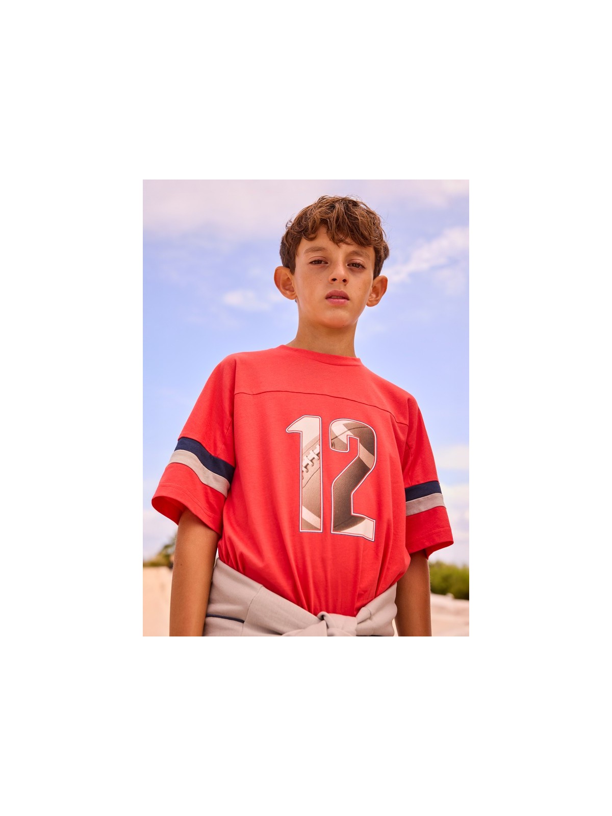 MAYORAL NUKUTAVAKE  KOSZULKA BLUZKA NA KRÓTKI RĘKAW DLA CHŁOPCA 6032/15