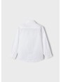 MAYORAL KOSZULA BIAŁA GŁADKA KLASYCZNA DLA CHŁOPCA 3198/1