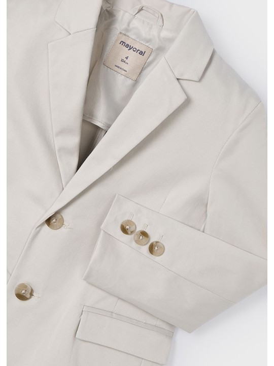 MAYORAL  MARYNARKA  GARNITUROWA DLA CHŁOPCA BEŻOWA 3463/2