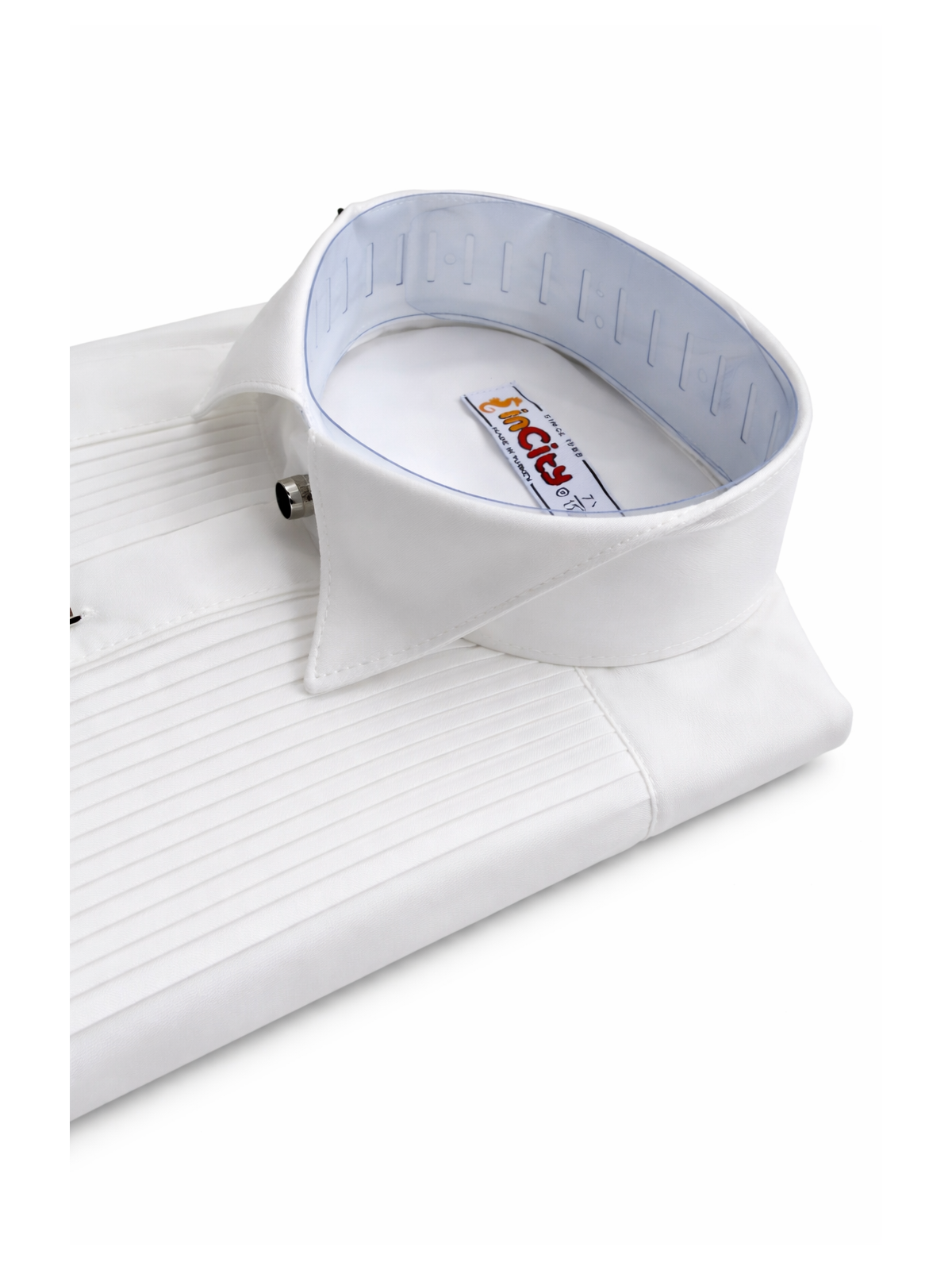 INCITY KOSZULA DLA CHŁOCA Z PLISOWANYM PRZODEM 3501