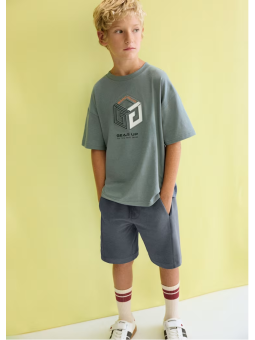 MAYORAL NUKUTAVAKE KOMPLET DLA CHŁOPCA SPODENKI PLUS KOSZULKA 6690/43