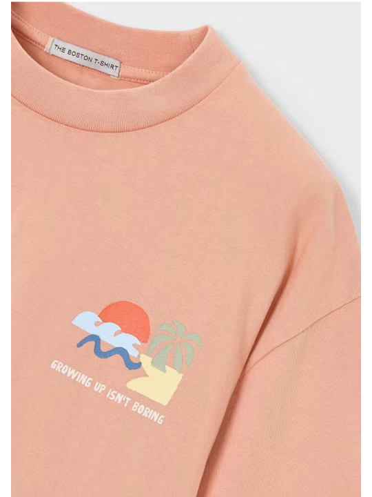 MAYORAL T-SHIRT BLUZKA KOSZULKA NA KRÓTKI RĘKAW THE BOSTON KIDS 6041/331