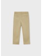 MAYORAL SPODNIE DLA CHŁOPCA CHINO  Z DOMIESZKĄ LNU BEŻ 3576/70
