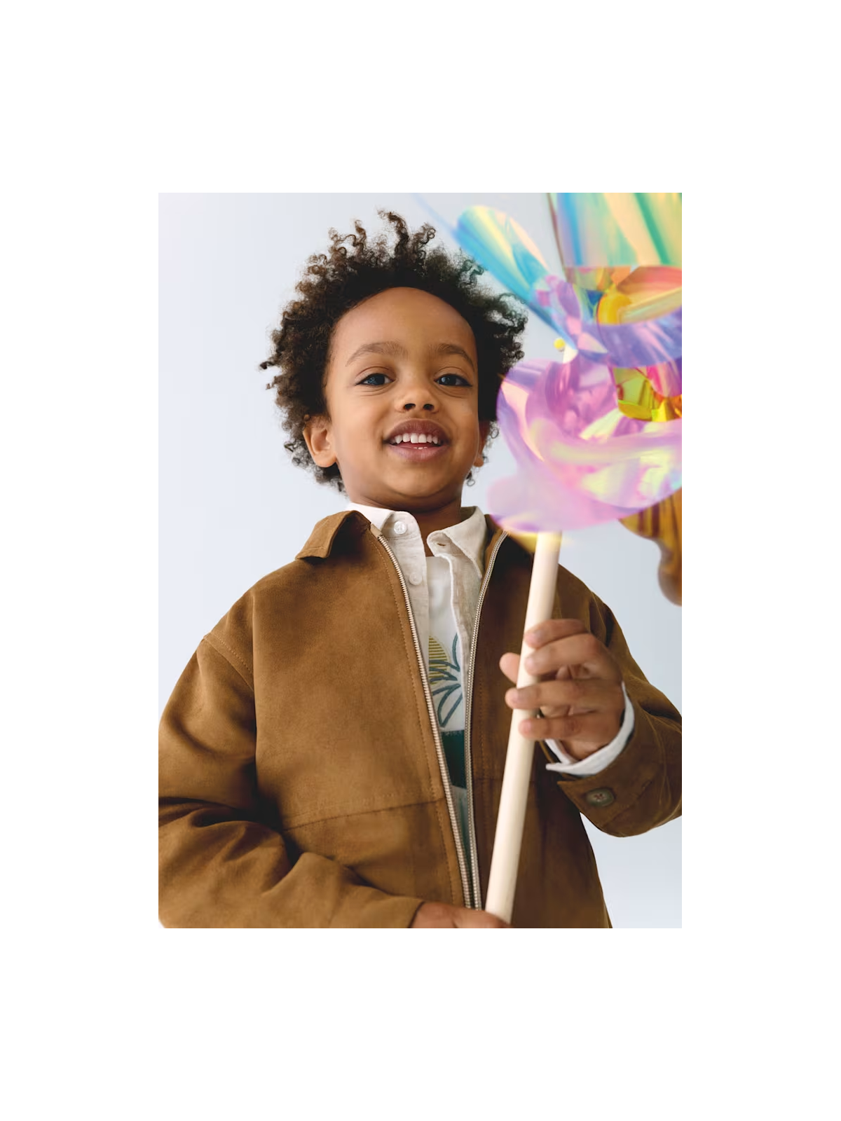 MAYORAL KURTKA ZAMSZOWA DLA CHŁOPCA BRĄZOWA 3438