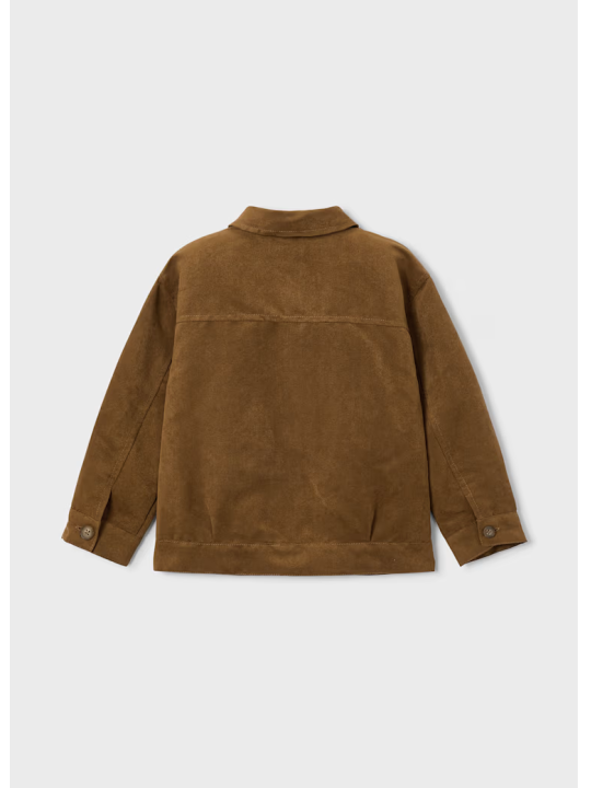 MAYORAL KURTKA ZAMSZOWA DLA CHŁOPCA BRĄZOWA 3438