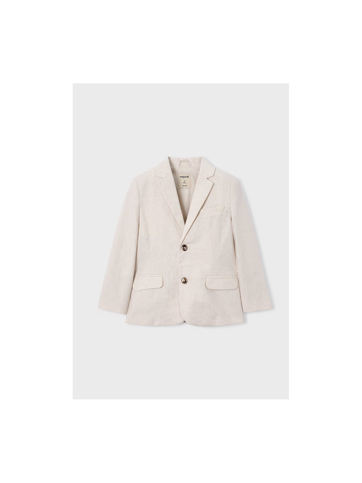 MAYORAL MARYNARKA GARNITUROWA DLA CHŁOPCA Z DOMIESZKĄ LNU 3437