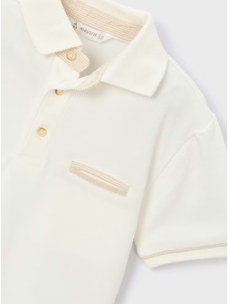 MAYORAL  T-SHIRT BLUZKA KOSZULKA POLO DLA CHŁOPCA NA KRÓTKI RĘKAW 3103/46