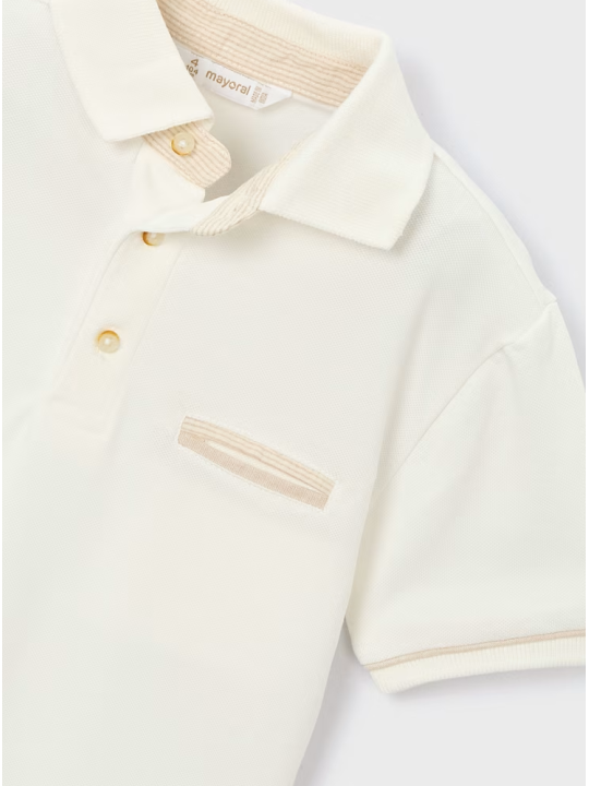 MAYORAL  T-SHIRT BLUZKA KOSZULKA POLO DLA CHŁOPCA NA KRÓTKI RĘKAW 3103/46