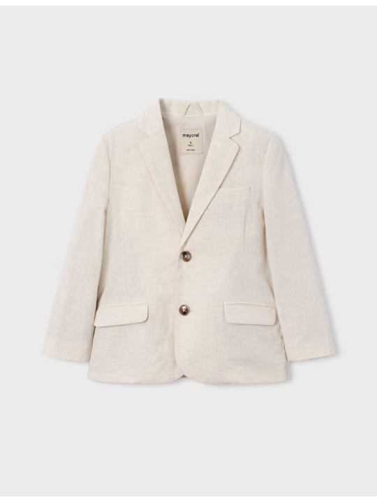 MAYORAL MARYNARKA GARNITUROWA DLA CHŁOPCA Z DOMIESZKĄ LNU 3437/47